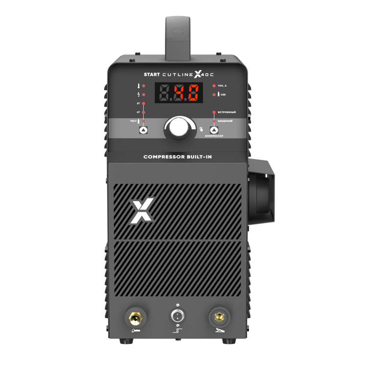 Аппарат плазменной резки CutLine X40C START со встроенным компрессором