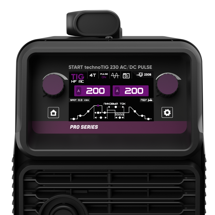 Аппарат аргонодуговой сварки START technoTIG 230 AC/DC PULSE